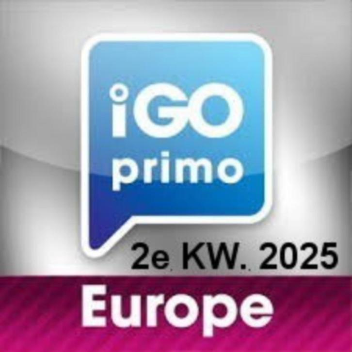 Nieuwste Kaartupdate iGO Primo 2025 met Geheel Europa, Computers en Software, Navigatiesoftware, Nieuw, Update, Heel Europa, Ophalen of Verzenden