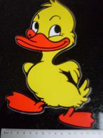 grote sticker eend duck vintage truck vrachtwagen vrachtauto, Verzamelen, Stickers, Verzenden, Zo goed als nieuw, Auto of Motor