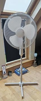 statiefventilator verstelbaar 40 cm wit, Witgoed en Apparatuur, Ventilatoren, Ophalen, Zo goed als nieuw, Statiefventilator