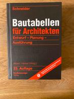 Bautabellen für Architekten - Schneider, Ophalen of Verzenden, Gelezen, Architecten