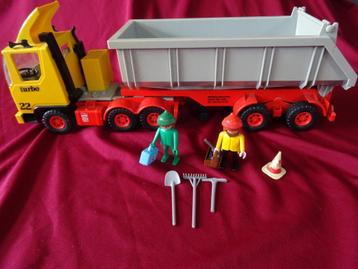Mammut Power Truck playmobil 1974 vrachtauto kiepwagen beschikbaar voor biedingen