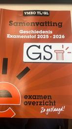 Examenoverzicht samenvatting geschiedenis vmbo tl/gl, Ophalen of Verzenden, Nieuw, VMBO, Geschiedenis