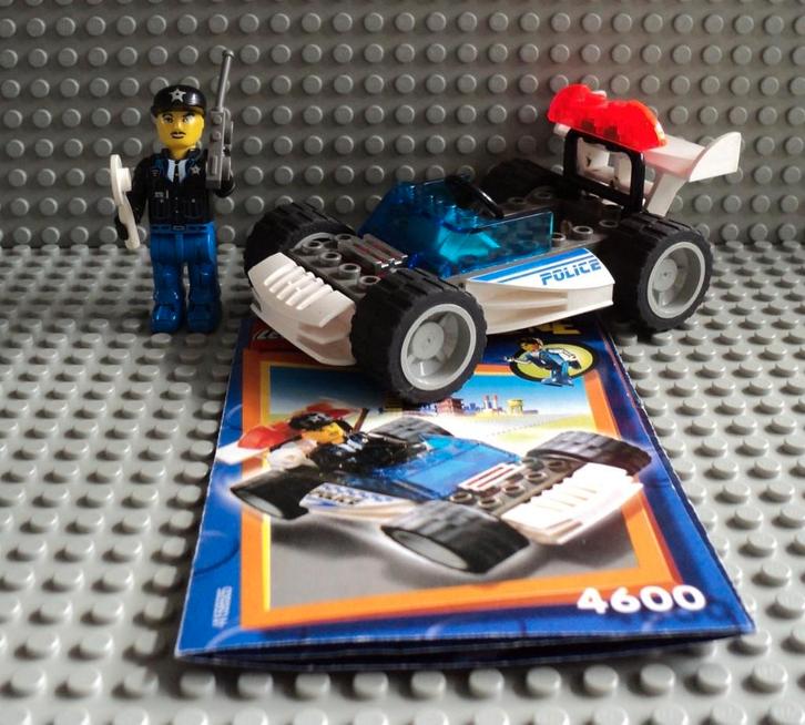 4600 (2) Police Cruiser, compleet incl handleiding, Kinderen en Baby's, Speelgoed | Duplo en Lego, Gebruikt, Ophalen of Verzenden