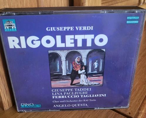 Rigoletto - Tagliavini/Neri/Pagliughi - 2 cd box + Libretto, Cd's en Dvd's, Cd's | Klassiek, Opera of Operette, Met libretto, Boxset