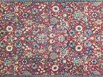 Vintage Persian vloerkleed loper floral red 99x320cm, Persian Perzisch vintage oosters hype, Crème, 200 cm of meer, Zo goed als nieuw