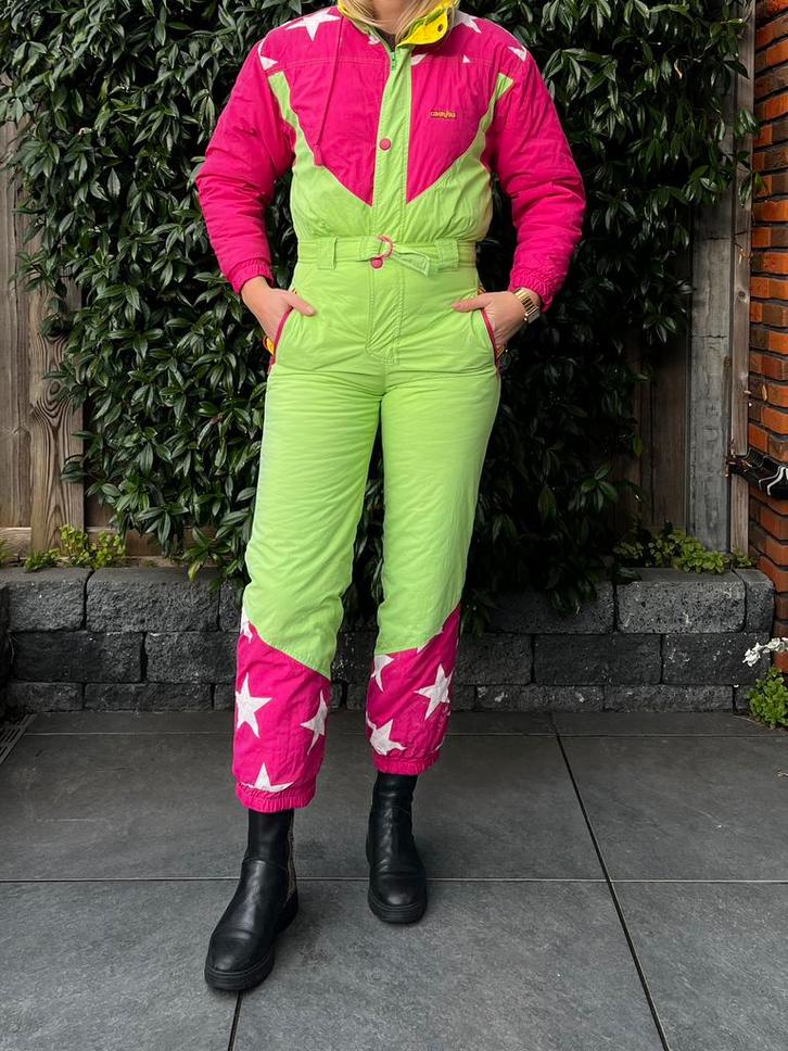 Vintage Retro Skipak XS, Kleding | Dames, Wintersportkleding, Gedragen, Pak, Maat 34 (XS) of kleiner, Ophalen of Verzenden