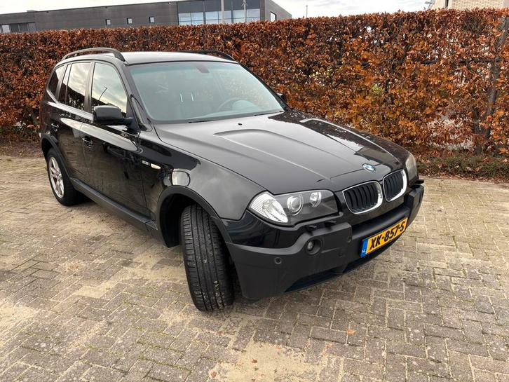 BMW X3 2.5 I AUT 2004 Zwart Leer, Auto's, BMW, Particulier, X3, 4x4, ABS, Airconditioning, Bluetooth, Centrale vergrendeling, Cruise Control
