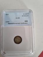 10 cent 1919, Postzegels en Munten, Munten | Nederland, Zilver, Ophalen of Verzenden, 10 cent, Koningin Wilhelmina