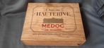Ongeopende kist rode wijn. Chateau Hauterive Medoc 2002, Ophalen, Frankrijk, Nieuw, Rode wijn