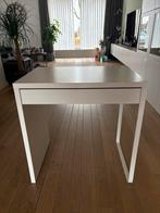 Ikea MICKE bureau met la en kabelgat, Ophalen, Zo goed als nieuw, Bureau