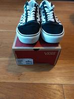 Vans checkerboard platform, Zwart, Ophalen of Verzenden, Vans, Sneakers of Gympen