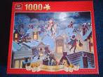 Sinterklaas puzzel vintage van king, Ophalen of Verzenden, Gebruikt