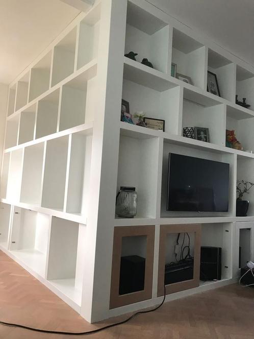 Maatwerk Boekenkast/Tv-kast, Huis en Inrichting, Kasten | Televisiemeubels, Zo goed als nieuw, Minder dan 100 cm, 200 cm of meer