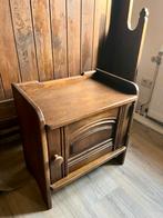 Houten Nachtkastjes eiken 2 stuks, Ophalen, Gebruikt, Minder dan 45 cm, Minder dan 55 cm