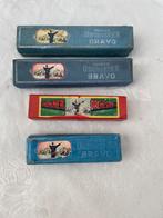 4 Hohner mondharmonica’s, Ophalen of Verzenden, Zo goed als nieuw, Met koffer of doosje