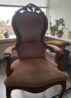Antieke stoel voltere met kroon, Antiek en Kunst, Antiek | Meubels | Stoelen en Banken, Ophalen