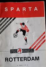 Sparta - Haarlem 1984/1985 KNVB Beker, Verzamelen, Ophalen of Verzenden, Gebruikt, Overige binnenlandse clubs, Boek of Tijdschrift
