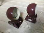 2 vintage eye ball lampen van Tronconi Italy, Ophalen of Verzenden, Zo goed als nieuw