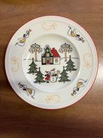 AH Windsor Christmas servies gebaks- en Petit Fours bordjes, Huis en Inrichting, Keuken | Servies, Ophalen, Overige typen, Zo goed als nieuw