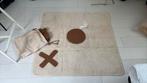 Tapis Petit vierkant vloerkleed Tic Tac Toe NIEUW!, Beige, Vierkant, Nieuw, Ophalen of Verzenden