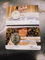 2 euro dubbelportret 2013 met boekje en zonder, Postzegels en Munten, Munten | Nederland, Ophalen of Verzenden, Koningin Beatrix