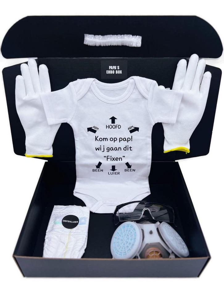 Eerste hulpbox bij zwangerschap- koetsiekoetsie, Kinderen en Baby's, Kraamcadeaus en Geboorteborden, Ophalen of Verzenden