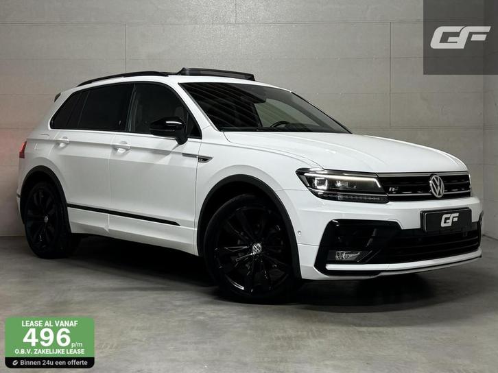 Volkswagen Tiguan 1.5 TSI R-Line Black Edition Pano Virtual, Auto's, Volkswagen, Bedrijf, Te koop, Tiguan, 360° camera, ABS, Achteruitrijcamera