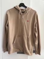 Levi's Heren Hoodie met rits - Maat S - Beige, Beige, Ophalen of Verzenden, Zo goed als nieuw, Levi’s