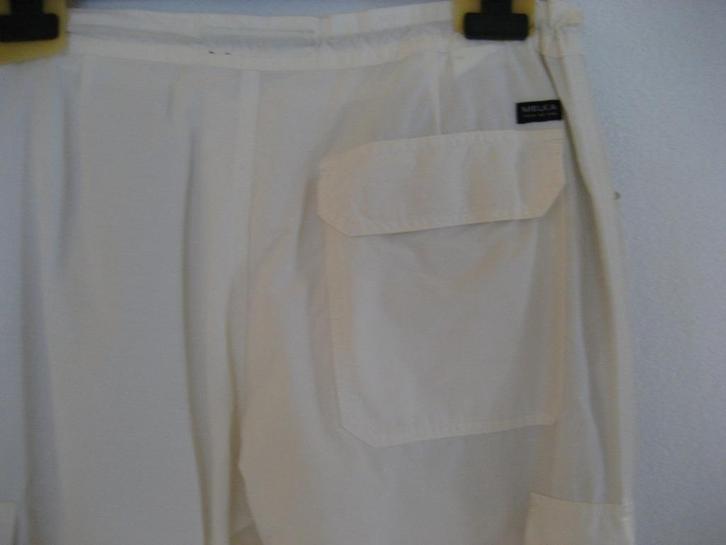 Melka,Herenbroek,maat L, z.g.a.n.crème. 03.102025, Kleding | Heren, Broeken en Pantalons, Zo goed als nieuw, Maat 52/54 (L), Wit