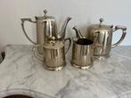 Art Deco koffee- en theeservies verzilverd, Antiek en Kunst, Ophalen of Verzenden