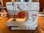 Janome Kindernaaimachine + Koffertje - Zo goed als nieuw!, Hobby en Vrije tijd, Ophalen of Verzenden, Zo goed als nieuw, Naaimachine