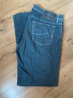 Jacob Cohen Bard 5pocket geruite broek ZGAN maat 38, W36 - W38 (confectie 52/54), Blauw, Nieuw, Ophalen of Verzenden