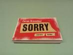 zoran drvenkar ///149 /// sorry /// dwarsligger ///+, Ophalen of Verzenden, Zo goed als nieuw, Nederland