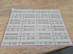 Oude benzinebonnen - Collectie, Verzamelen, Ophalen of Verzenden, Gebruikt