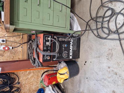 kempi kempak 200 tig / elektroden, Doe-het-zelf en Verbouw, Gereedschap | Lasapparaten, Gebruikt, Tig, 150 tot 250 ampère, Ophalen