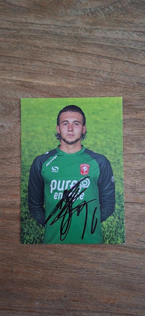 Spelerskaart met handtekening; Joel Drommel # FC Twente PSV, Verzenden, Nieuw, F.C. Twente, Spelerskaart