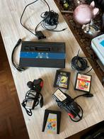 Atari 2600 spelcomputer … met 3 spellen, Met 2 controllers, Atari 2600, Ophalen of Verzenden, Zo goed als nieuw