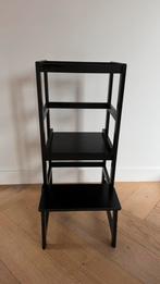 Leertoren - keukenhulp zwart, Ophalen, Zo goed als nieuw