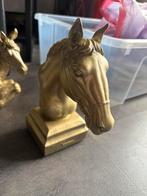 Paarden hoofd beeld, Ophalen of Verzenden, Zo goed als nieuw, Paard, Beeldje of Figuurtje