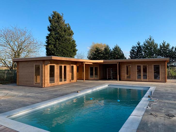 Overkapping op maat, Tuin en Terras, Schuttingen, Nieuw, Hout, 2 meter of meer, 6 meter of meer, Ophalen of Verzenden