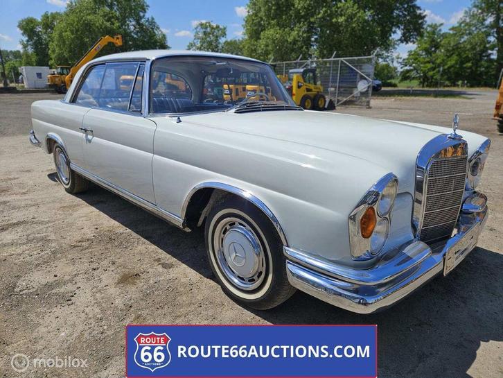 Mercedes-Benz 250SE coupe | 1965 | Route 66 Auctions, Auto's, Oldtimers, Bedrijf, Te koop, Mercedes-Benz, Benzine, Overige carrosserieën