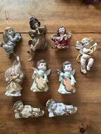 9 oude kerst engelen, Diversen, Kerst, Ophalen of Verzenden, Zo goed als nieuw