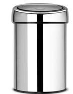 Brabantia prullenbak, Huis en Inrichting, Gebruikt, Ophalen of Verzenden, Minder dan 10 liter, Rvs