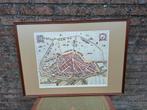 Oude stadskaart van Hoorn plattegrond brocante vintage, Ophalen