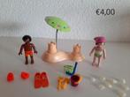 Playmobil kinderen met zandkasteel 9085, Ophalen of Verzenden, Zo goed als nieuw, Complete set