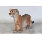 Lion Cub Standing – Welp Leeuw beeld Lengte 86 cm, Nieuw, Ophalen