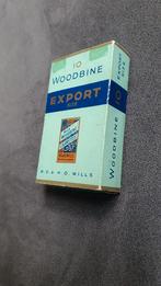 WOODBINE  EXPORT  CIGARETTEN  - VERPAKKING, Verzamelen, Rookartikelen, Aanstekers en Luciferdoosjes, Tabaksdoos of Verpakking