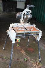 elu zaagtafel, Ophalen, Gebruikt, Afkortzaag, Elu