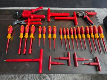 1000v VDE gereedschappen Gloednieuw !! Wiha knipex lemp EB beschikbaar voor biedingen