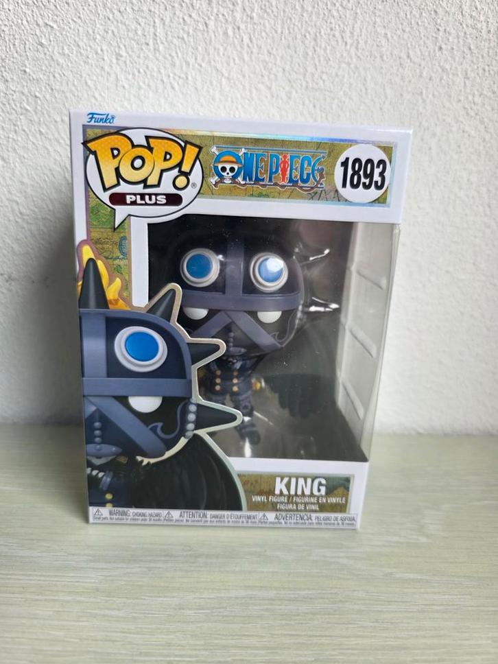 King - One Piece Funko Plus Exclusive - 1893, Verzamelen, Poppetjes en Figuurtjes, Nieuw, Ophalen of Verzenden